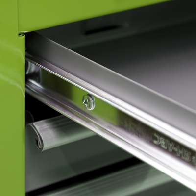 American PRO® Mid-Box Tool Chest, 3 Drawer, Green/Grey (AP22309BBHV) (Factory Refurbished A)