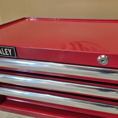 Superline PRO® Mid-Box Tool Chest, 3 Drawer, Red (AP3339) (Factory Refurbished D)