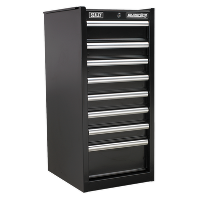 Superline PRO® Hang-On Chest, 8 Drawer, Black (AP33589B) (Factory Refurbished B)