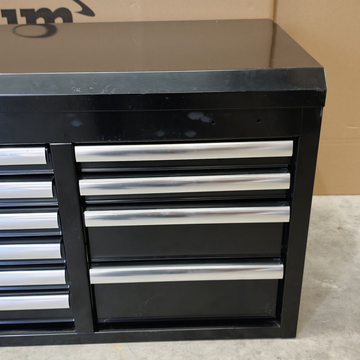 Superline PRO® Heavy-Duty Topchest, 14 Drawer, Black (AP41149B) (Factory Refurbished C)