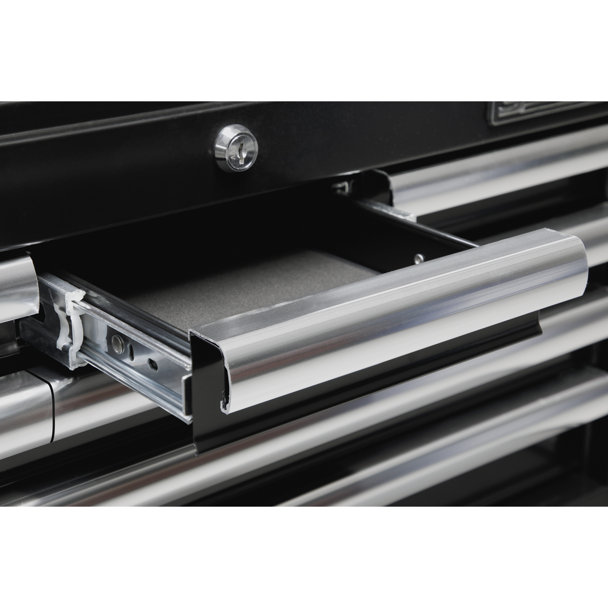 Superline PRO® Heavy-Duty Topchest, 14 Drawer, Black (AP41149B) (Factory Refurbished B)