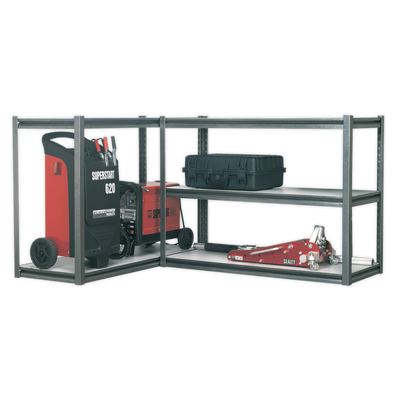 Racking Unit with 5 Shelves 600kg Capacity Per Level (Factory Refurbished B)