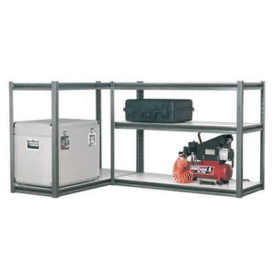 Racking Unit with 5 Shelves 600kg Capacity Per Level (Factory Refurbished B)