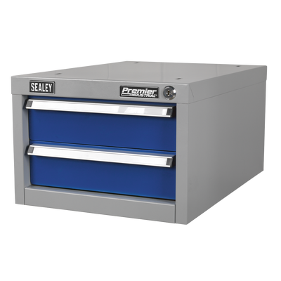 Premier Industrial™ Double Drawer Unit for API Series Workbenches (Factory Refurbished C)