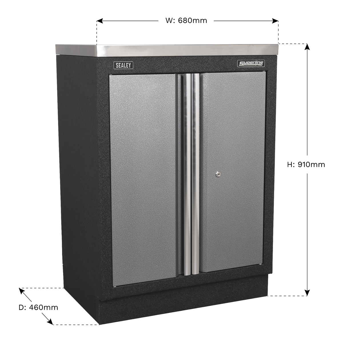 Superline PRO® Modular Floor Cabinet 680mm, 2 Door (APMS52) (Factory Refurbished B)