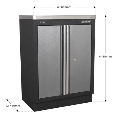 Superline PRO® Modular Floor Cabinet 680mm, 2 Door (APMS52) (Factory Refurbished B)