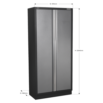 Superline PRO® Modular Full Height Floor Cabinet 915mm, 2 Door (APMS56) (Factory Refurbished C)