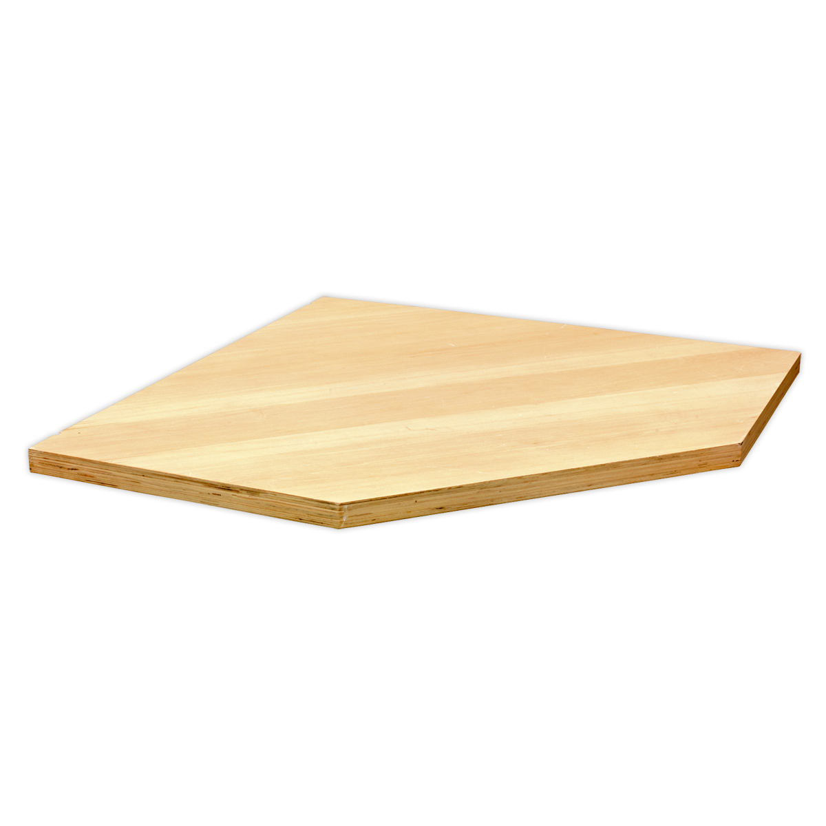 Superline PRO® Pressed Wood Corner Worktop 865mm (APMS60PW) (Factory Refurbished C)