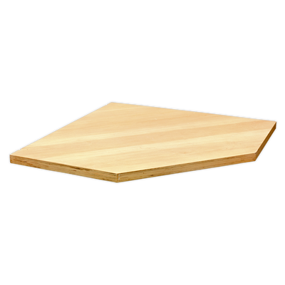 Superline PRO® Pressed Wood Corner Worktop 865mm (APMS60PW) (Factory Refurbished C)