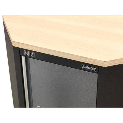 Superline PRO® Pressed Wood Corner Worktop 865mm (APMS60PW) (Factory Refurbished C)