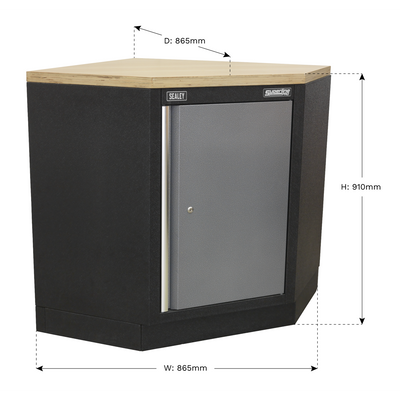 Superline PRO® Modular Corner Floor Cabinet 865mm (APMS60) (Factory Refurbished B)