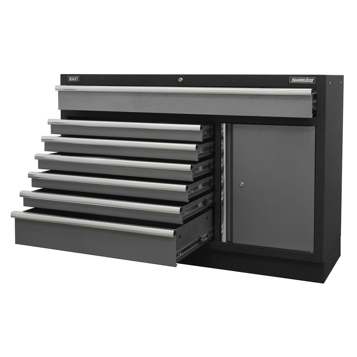 Superline PRO® Modular Floor Cabinet 1360mm, 7 Drawer (APMS64) (Factory Refurbished C)