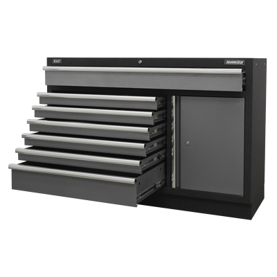Superline PRO® Modular Floor Cabinet 1360mm, 7 Drawer (APMS64) (Factory Refurbished C)