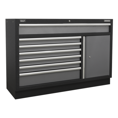 Superline PRO® Modular Floor Cabinet 1360mm, 7 Drawer (APMS64) (Factory Refurbished C)