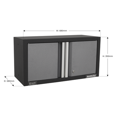 Superline PRO® Modular Wall Cabinet 680mm, 2 Door (APMS65) (Factory Refurbished C)