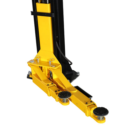 APlusLift 10,000LB 2-Post Overhead Asymmetric Single Release Car Lift with 3 Year Warranty – HW-10ASY