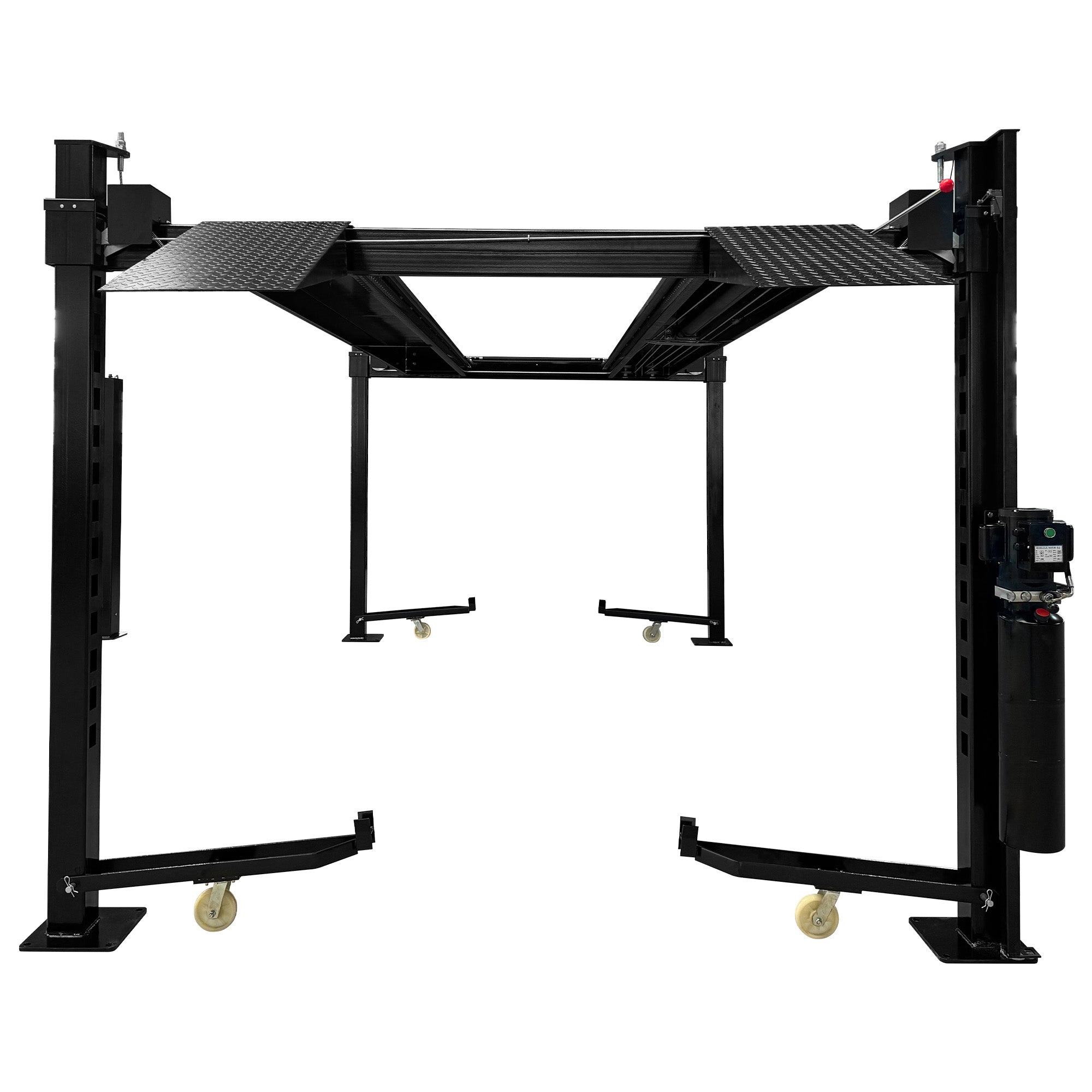 APlusLift 11,000LB 4-Post Portable Parking Storage Service Car Lift – HW-4P11S
