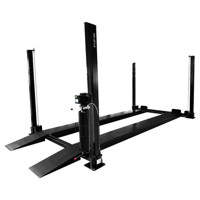 APlusLift 11,000LB 4-Post Portable Parking Storage Service Car Lift – HW-4P11S