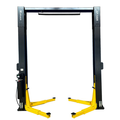 APlusLift 14,000LB 2-Post Overhead Single Release Direct Drive Car Lift with 3 Year Warranty – AP-14SR
