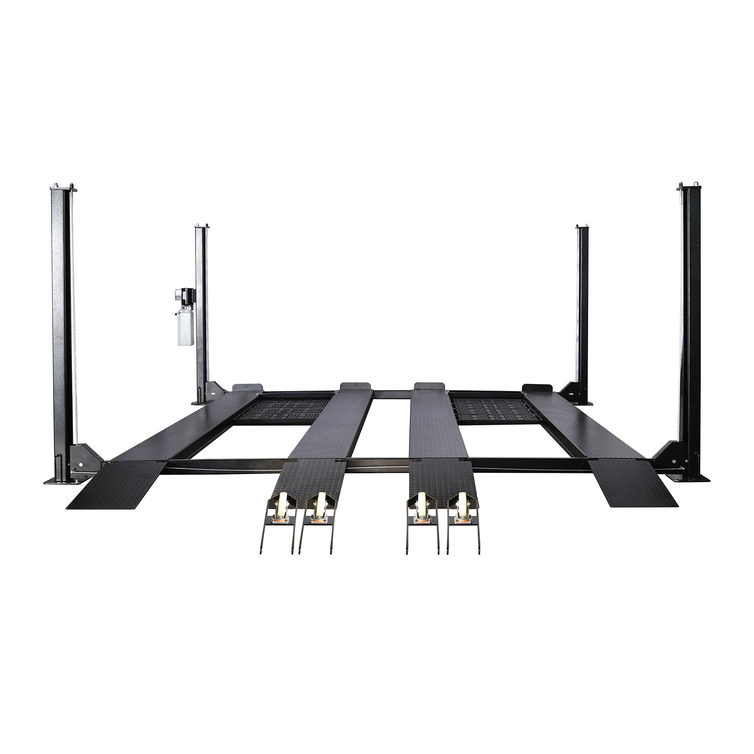 APlusLift HW-9KDP double deck parking lift front view