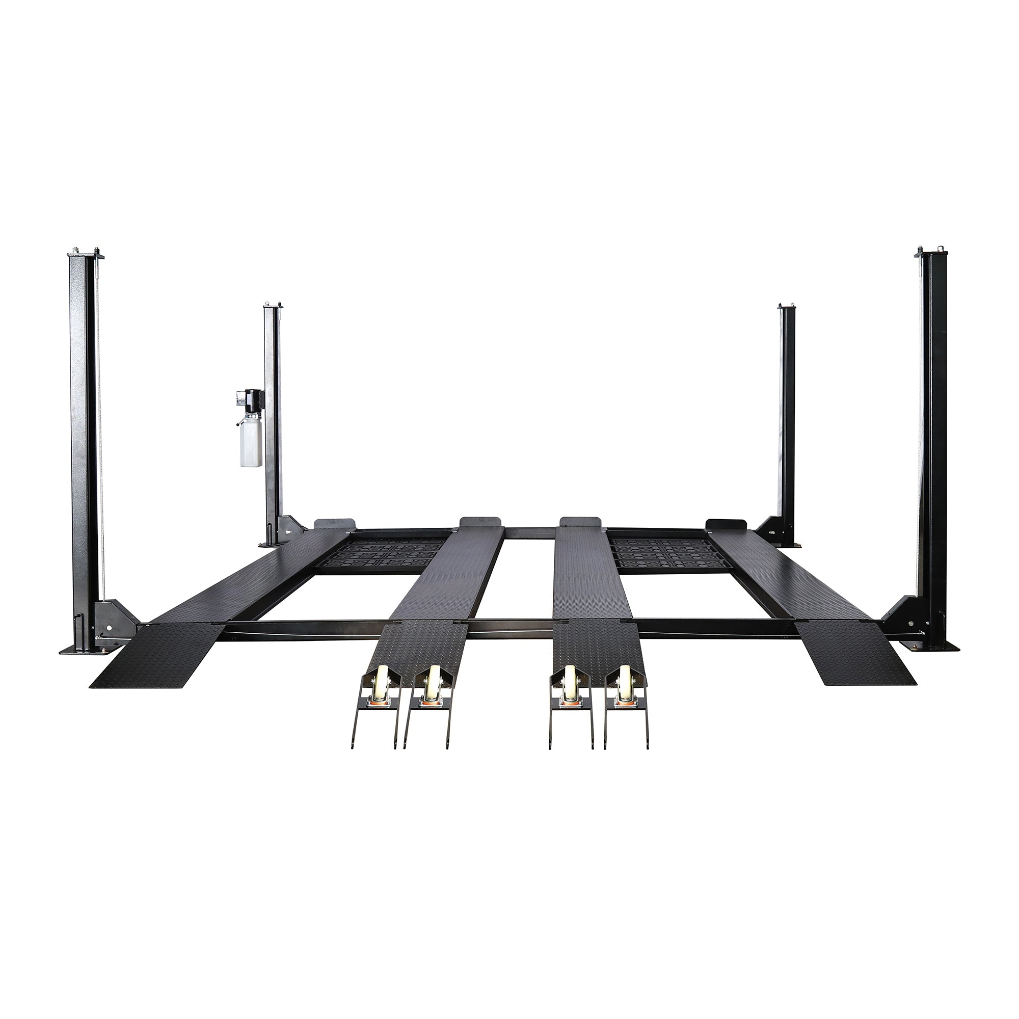 APlusLift 9,000LB 4-Post Double Deck Parking Storage Car Lift – HW-9KDP