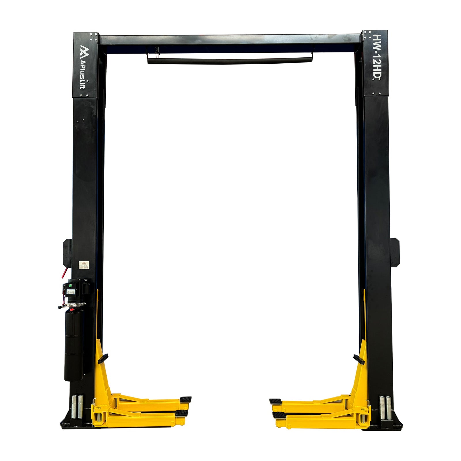 APlusLift 12,000LB 2-Post Overhead Single Release Direct Drive Car Lift with 3 Year Warranty – HW-12HD