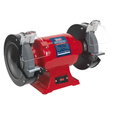 Heavy-Duty 200mm Bench Grinder 600W/230V (Factory Refurbished A)