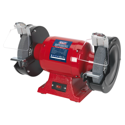 Heavy-Duty 200mm Bench Grinder 600W/230V (Factory Refurbished A)