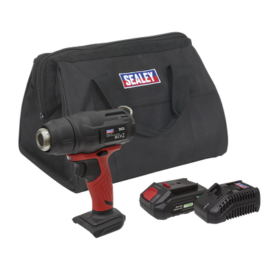 Sealey 20V Cordless Heat Gun Kit CP20VHGKIT, factory refurbished