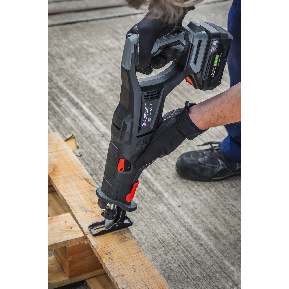 Premier SV20 Series Brushless Cordless Reciprocating Saw 20V - Body Only (Factory Refurbished A)