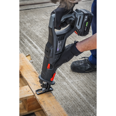 Premier SV20 Series Brushless Cordless Reciprocating Saw 20V - Body Only (Factory Refurbished A)