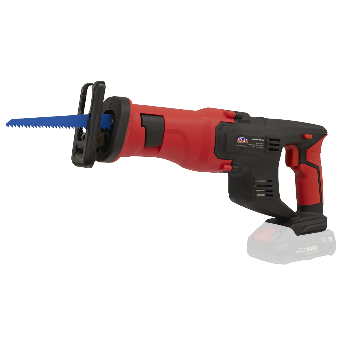 SV20 Series Cordless Reciprocating Saw 20V - Body Only (Factory Refurbished A)