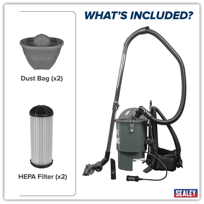 SV20 Series Backpack Vacuum Cleaner Kit 40V (CP40VBVKIT) (Factory Refurbished B)
