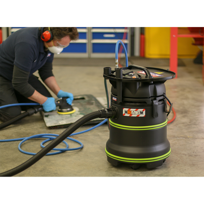 M Class Dust-Free Industrial Wet & Dry Vacuum Cleaner 35L with Autostart (Factory Refurbished B)