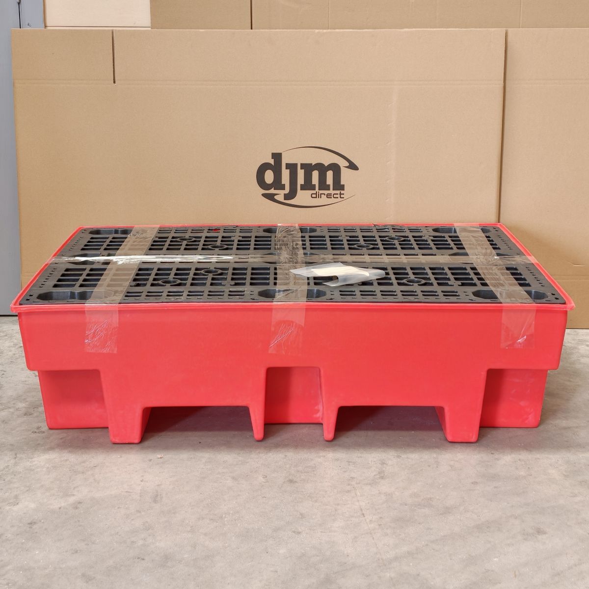 Polyethylene Barrel Bund/Spill Pallet 1220 x 820 x 330mm (Factory Refurbished C)