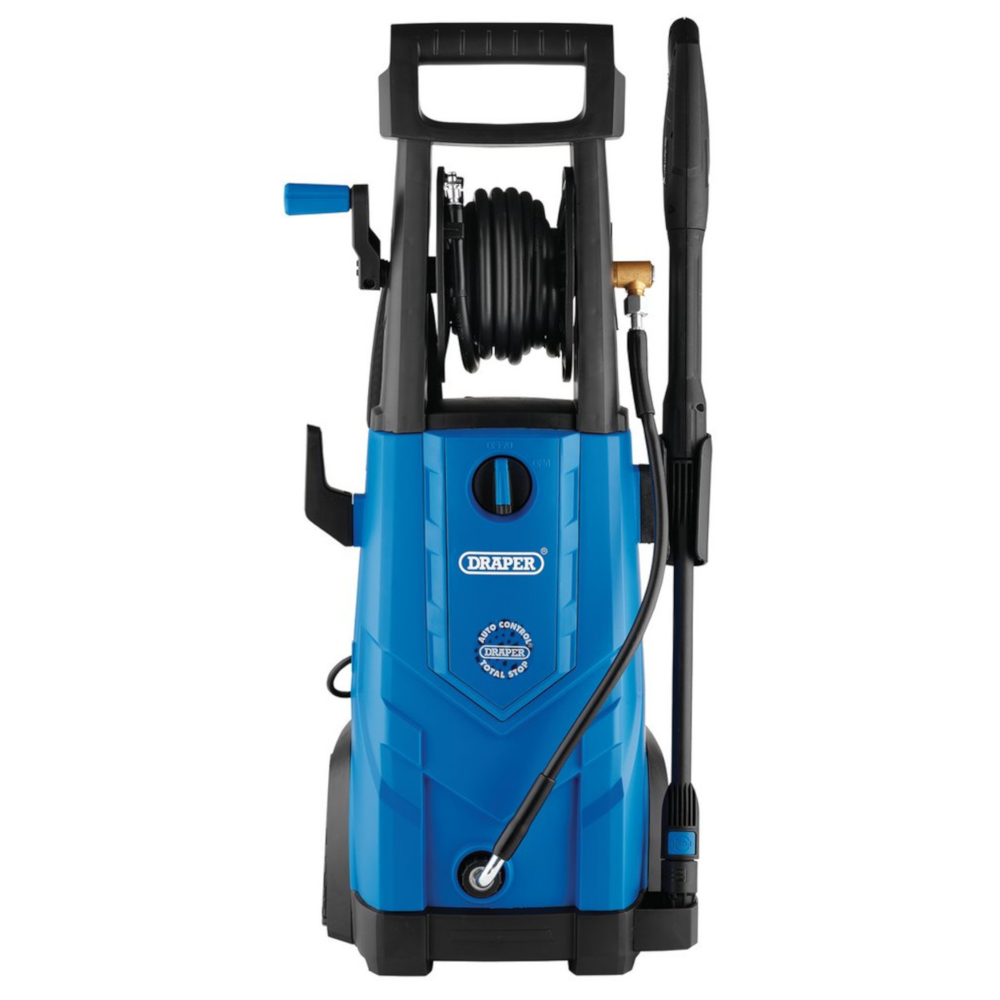 Draper Pressure Washer with Total Stop, 165bar, 2200W (98677)