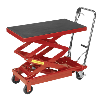 Hydraulic Scissor Lift Platform Table 300kg Capacity (Factory Refurbished B)