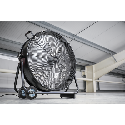 Industrial High Velocity Drum Fan 24", 2-Speed (HVD24)