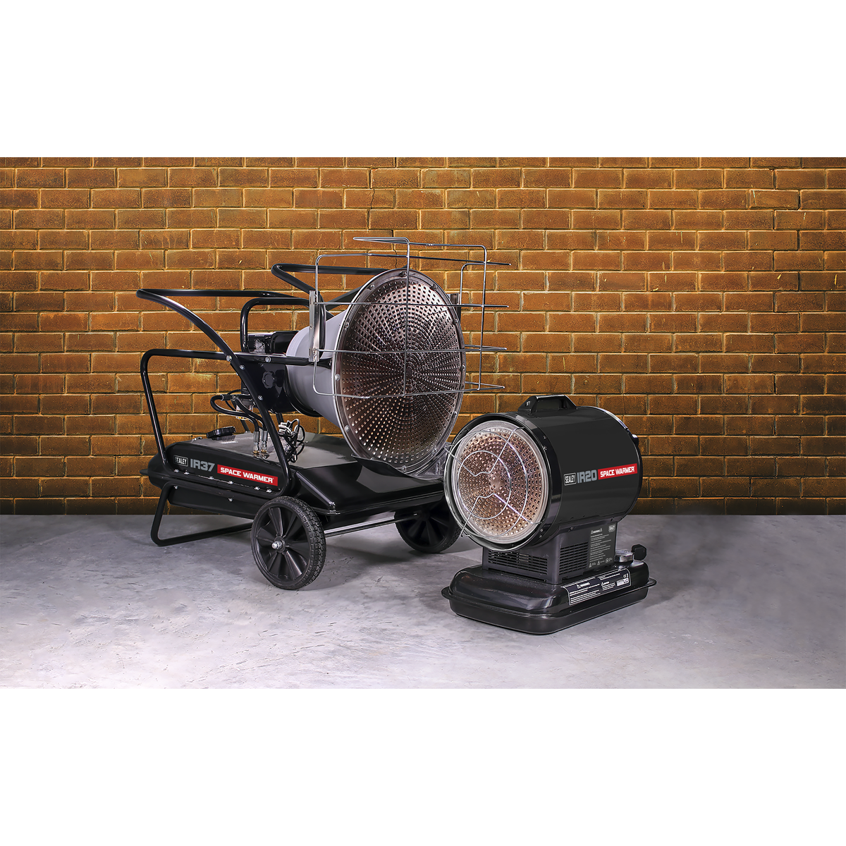 Infrared Space Warmer® Kerosene/Diesel Heater, 68,000BTU/hr (IR20) (Factory Refurbished B)