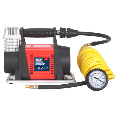 Heavy-Duty Tyre Inflator/Mini Air Compressor 12V (Factory Refurbished A)
