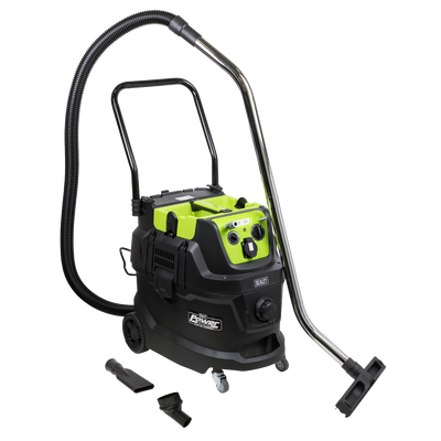 M Class Dust-Free Industrial Wet & Dry Vacuum Cleaner 40L with Autostart 1600W/230V (Factory Refurbished B)