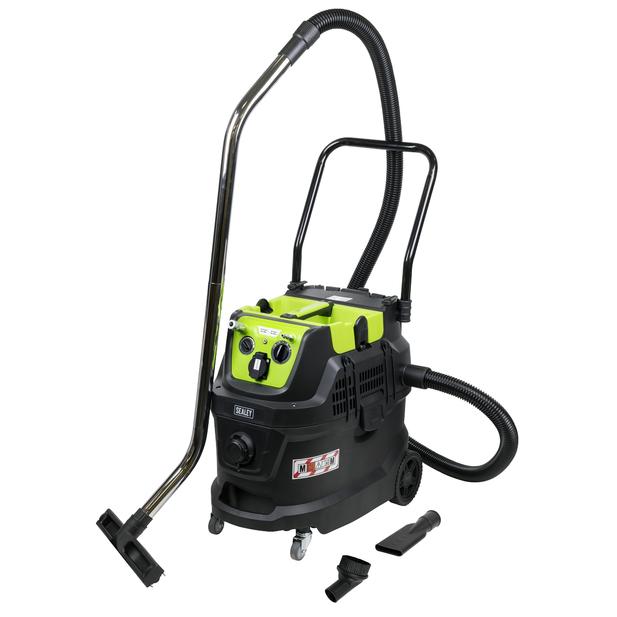 M Class Dust-Free Industrial Wet & Dry Vacuum Cleaner 40L with Autostart 1600W/230V (Factory Refurbished B)