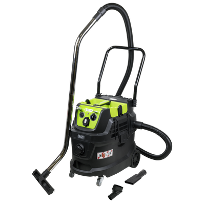 M Class Dust-Free Industrial Wet & Dry Vacuum Cleaner 40L with Autostart 1600W/230V (Factory Refurbished B)