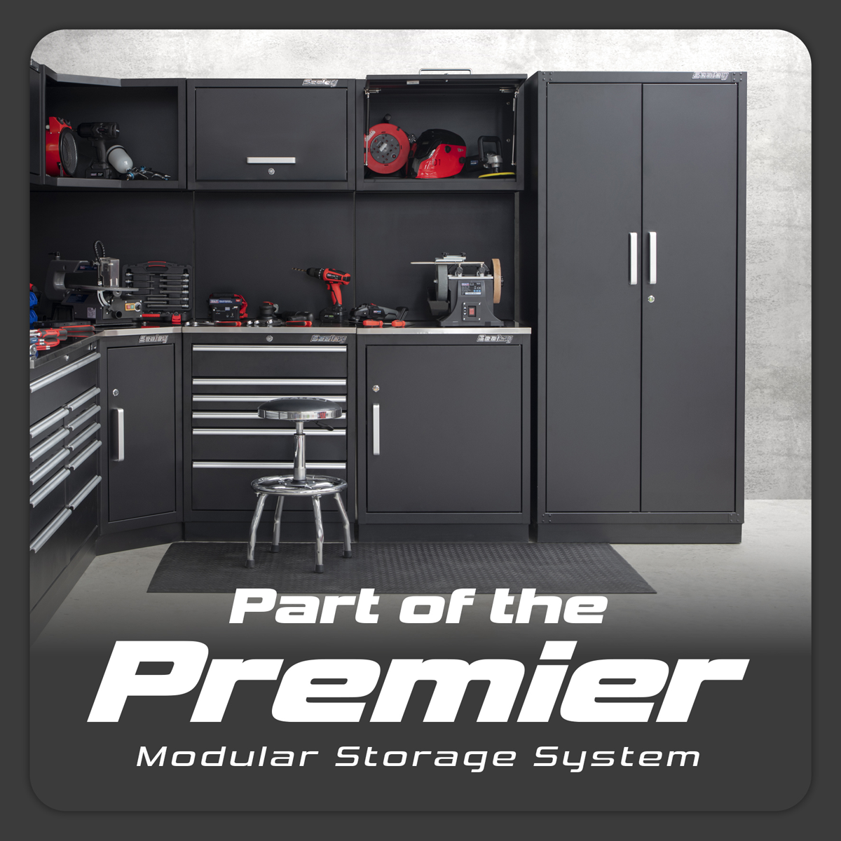 Premier™ Heavy-Duty Modular Wall Cabinet 1550mm (APMS14) (Factory Refurbished C)