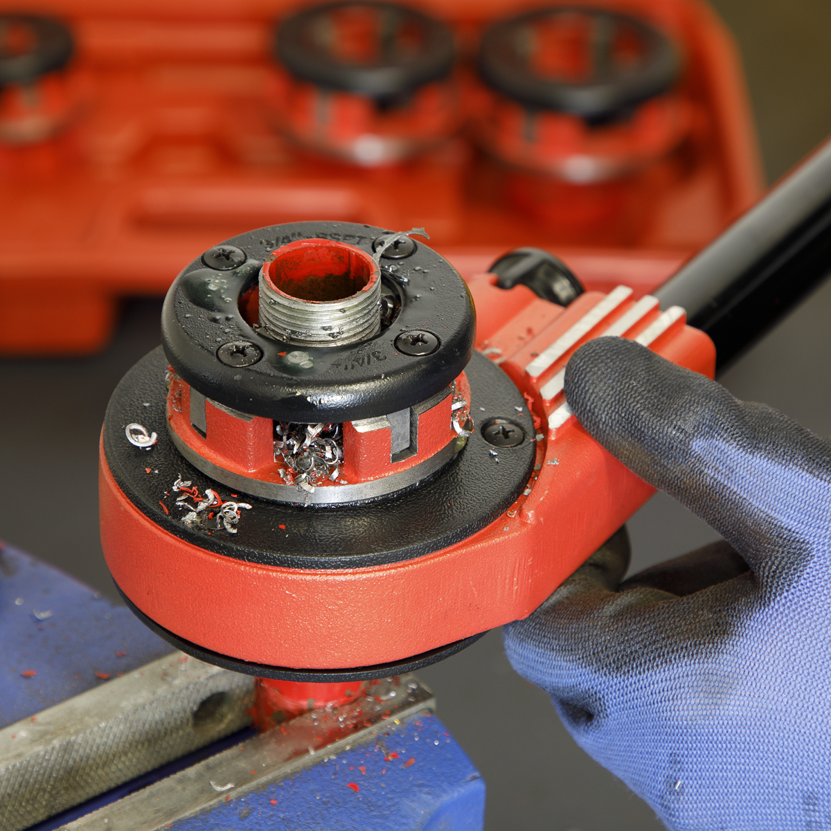 Pipe Threading Kit 1/2" - 1-1/4"BSPT (Factory Refurbished A)