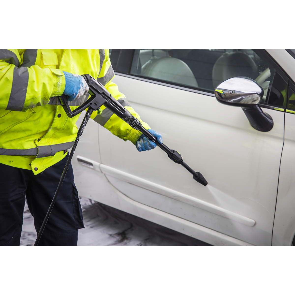 Pressure Washer with TSS & Rotablast® Nozzle, 130bar, 1600W (PW1860) (Factory Refurbished A)