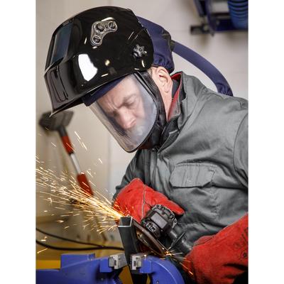 Auto Darkening Welding Haelmet with TH2 Powered Air Purifying Respirator (PWH616) (Factory Refurbished C)