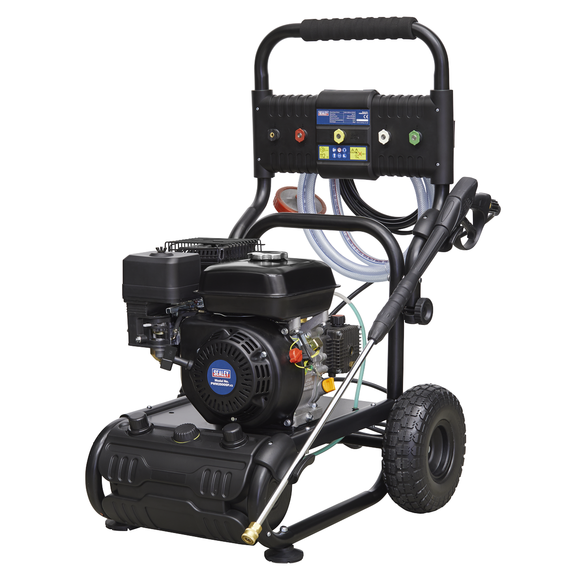 Petrol Self-Priming Pressure Washer, 198bar, 5.8hp (PWM2500SP) (Factory Refurbished A)