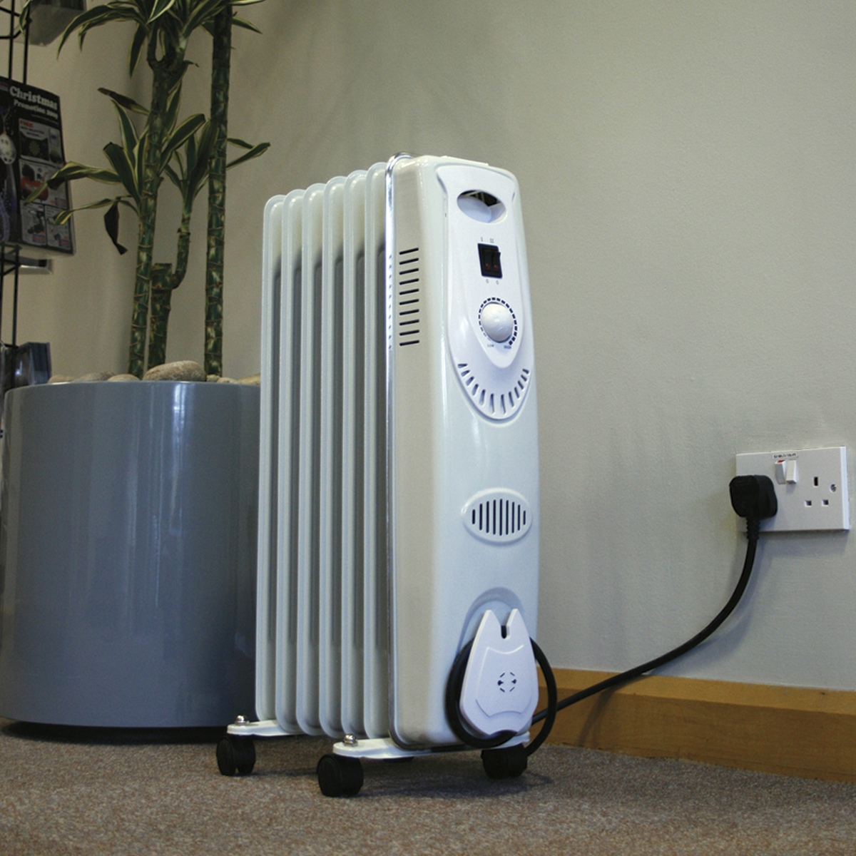 Oil Filled Radiator, 7-Element, 1500W (RD1500) (Factory Refurbished A)