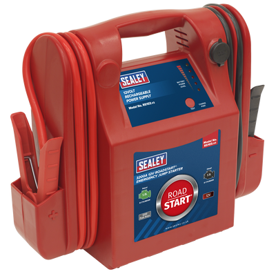 RoadStart® 12V Emergency Jump Starter, 3200A (RS103) (Factory Refurbished B)